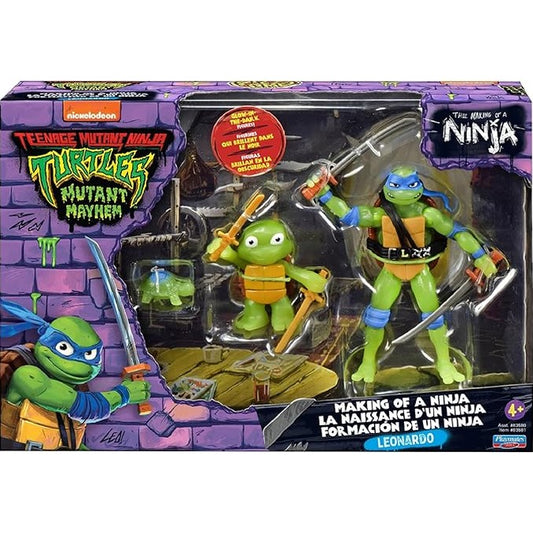Teenage Mutant Ninja Turtles: Mutant Mayhem Making of a Ninja Leondardo by Playmates Toys