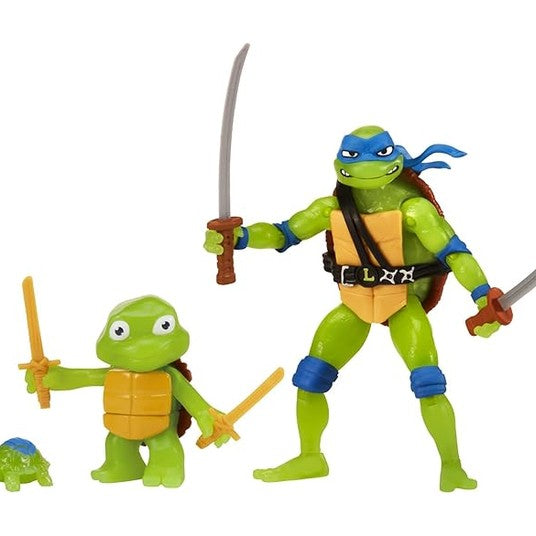 Teenage Mutant Ninja Turtles: Mutant Mayhem Making of a Ninja Leondardo by Playmates Toys