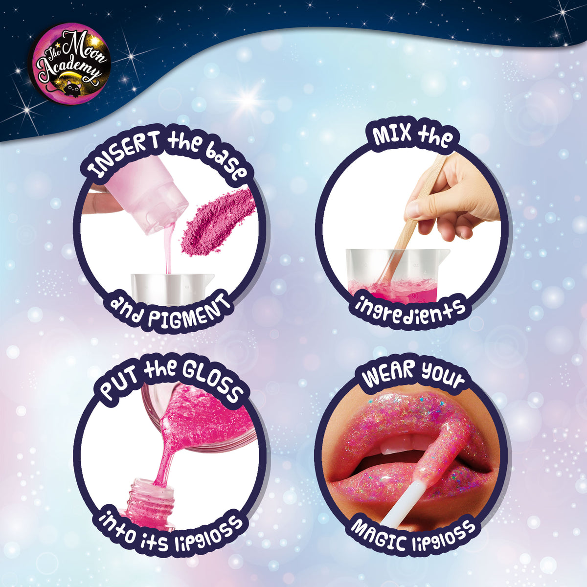 The Moon Academy Moon Lipgloss by Lisciani