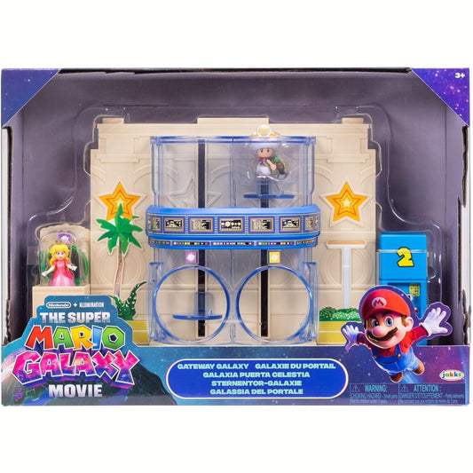 The Super Mario Galaxy Movie Gateway Galaxy Diorama Playset by JAKKS Pacific