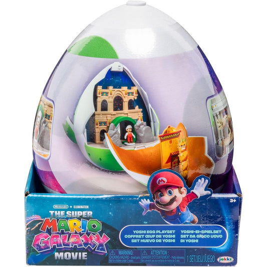 The Super Mario Galaxy Movie Yoshi Egg Playset by JAKKS Pacific