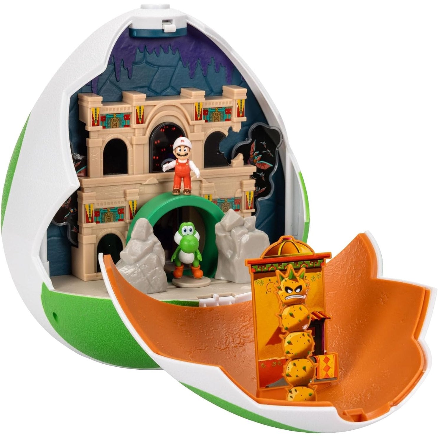 The Super Mario Galaxy Movie Yoshi Egg Playset by JAKKS Pacific