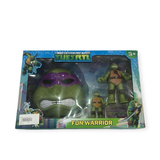 Turtle Ninja Mask with Figures by Playmates Toys