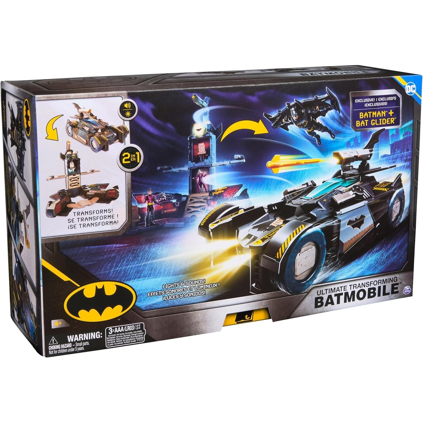 ULTIMATE TRANSFORMING BATMOBILE by Spin Master