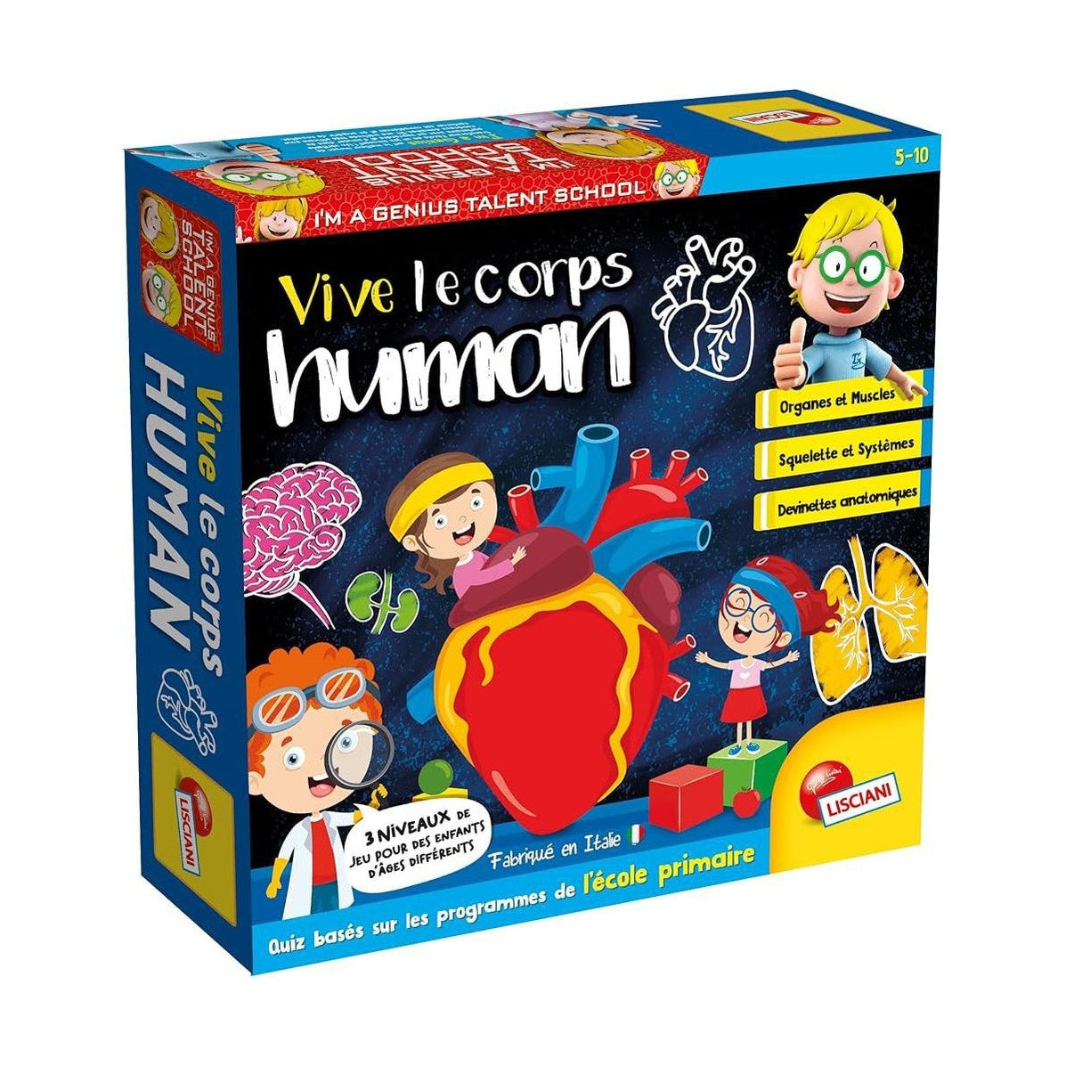 VIVE LE CORPS HUMAIN by Lisciani