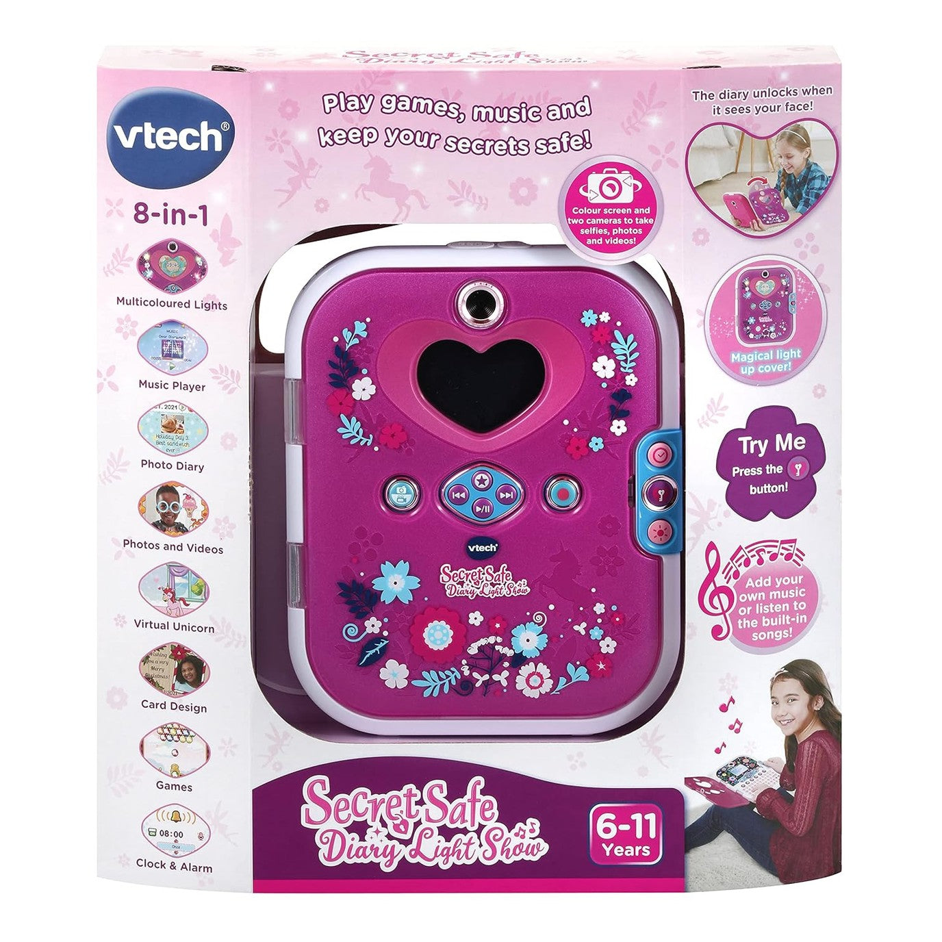 VTech Purple Secret Safe Diary Light Show by VTech
