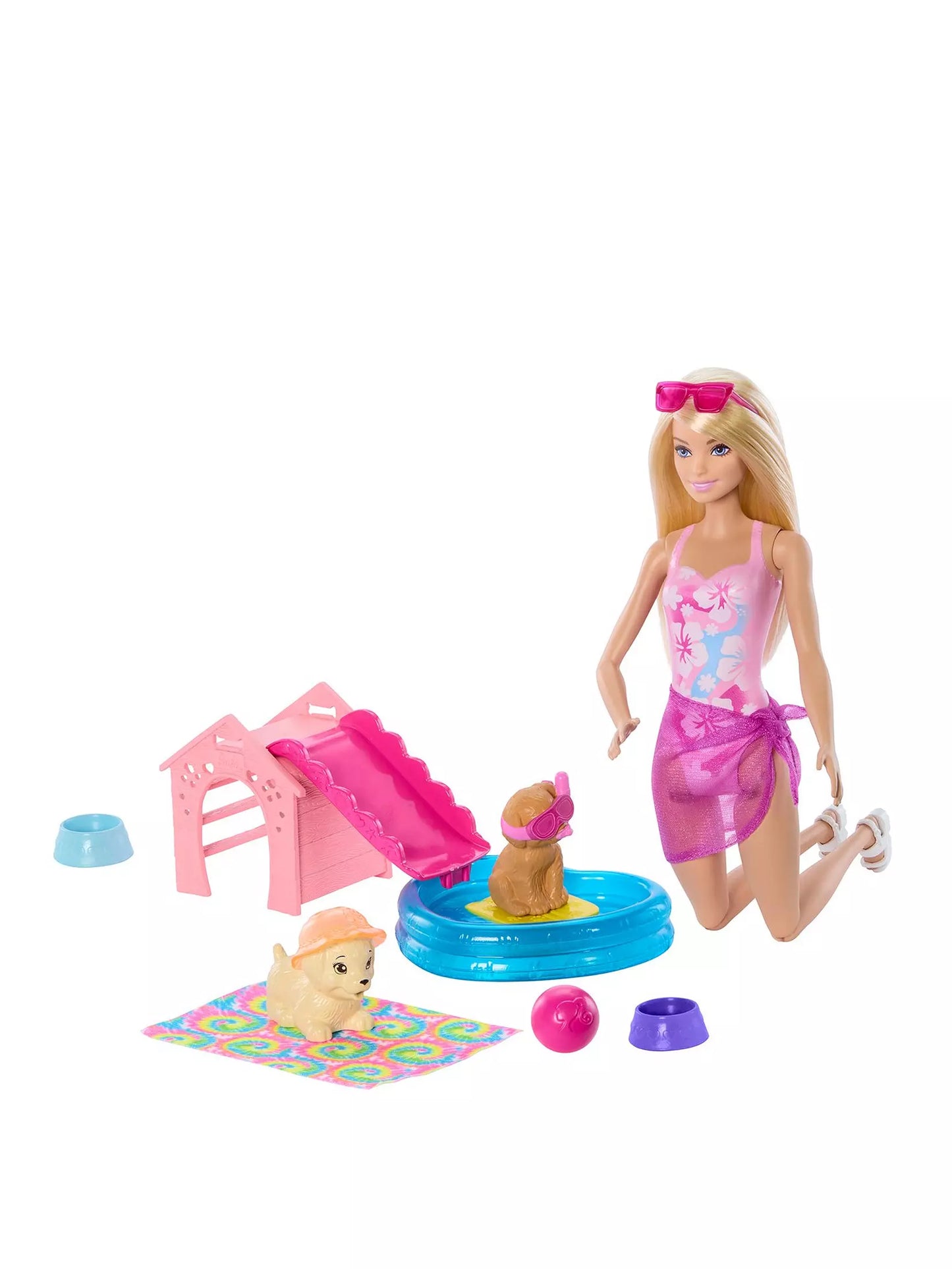 BARBIE PUPPY POOL PARTY BLONDE