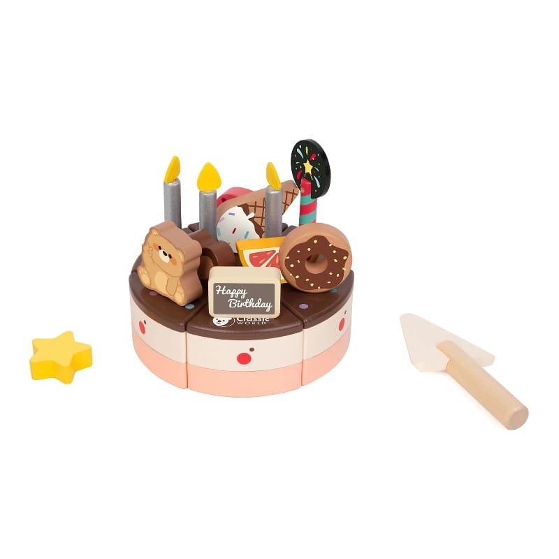 WOODEN CHOCOLATE CAKE by Classic World