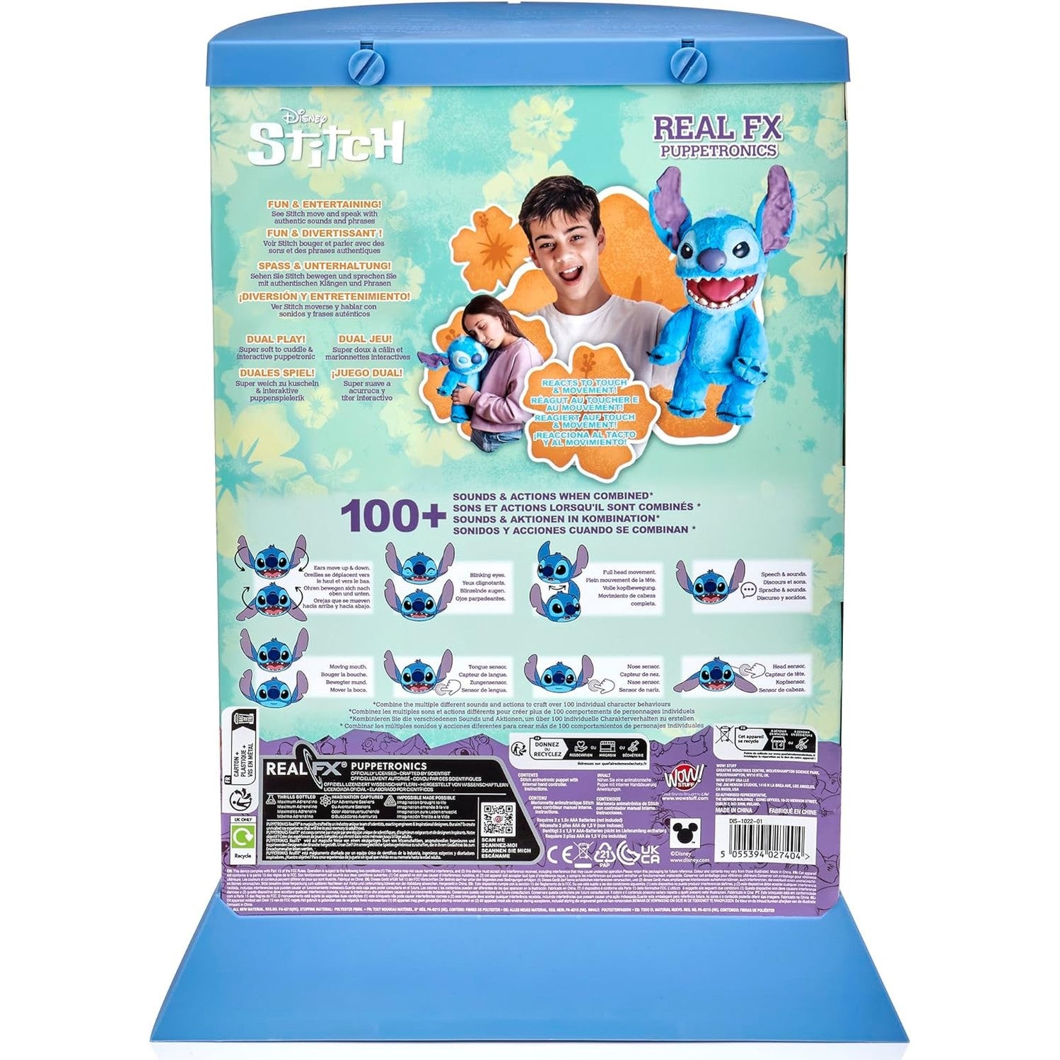 WOW! Stuff Disney Stitch Puppetronic by RealFX by WOW!