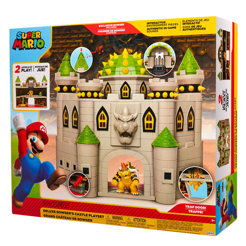 World of Nintendo 2.5' Deluxe Bowsers Castle by JAKKS Pacific