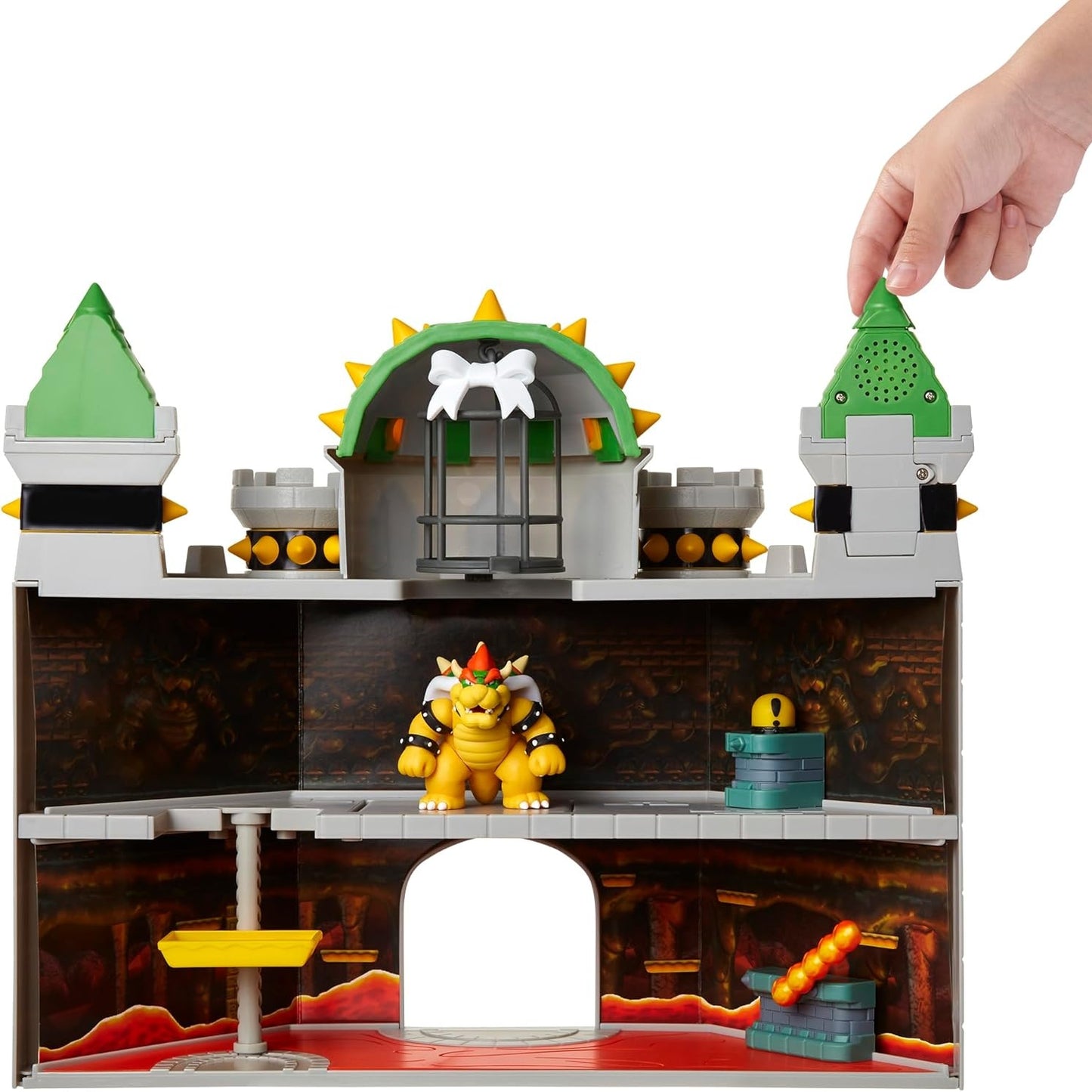 World of Nintendo 2.5' Deluxe Bowsers Castle by JAKKS Pacific