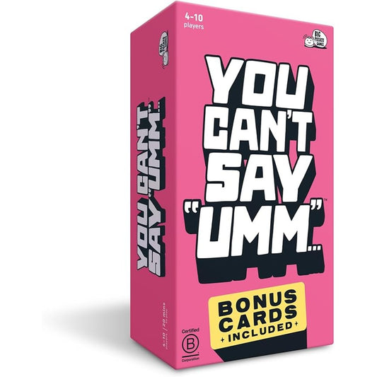 YOU CAN'T SAY UMM by Big Potato Games