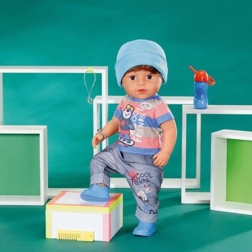 ZAPF CREATION – BABY BORN – BROTHER DOLL – 43CM by Zapf