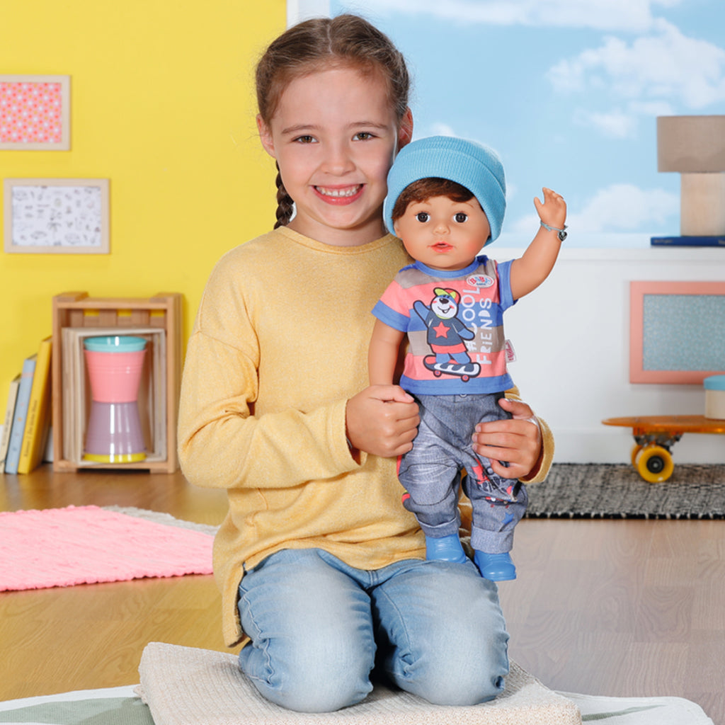 ZAPF CREATION – BABY BORN – BROTHER DOLL – 43CM by Zapf