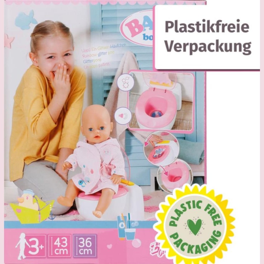 Zapf Creation Baby Born Bath Toilet by Zapf