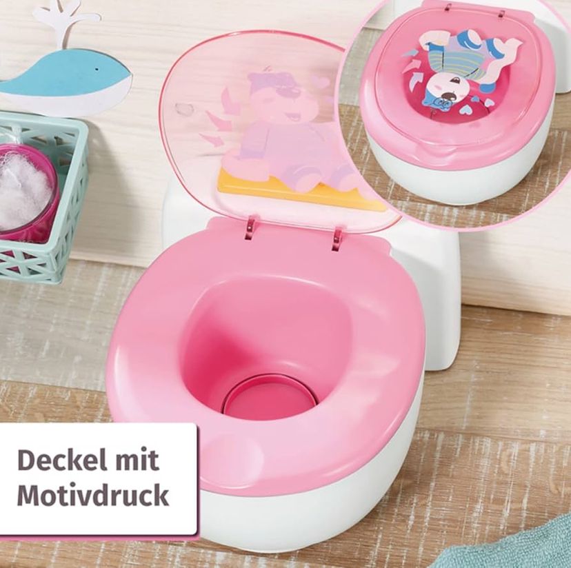 Zapf Creation Baby Born Bath Toilet by Zapf