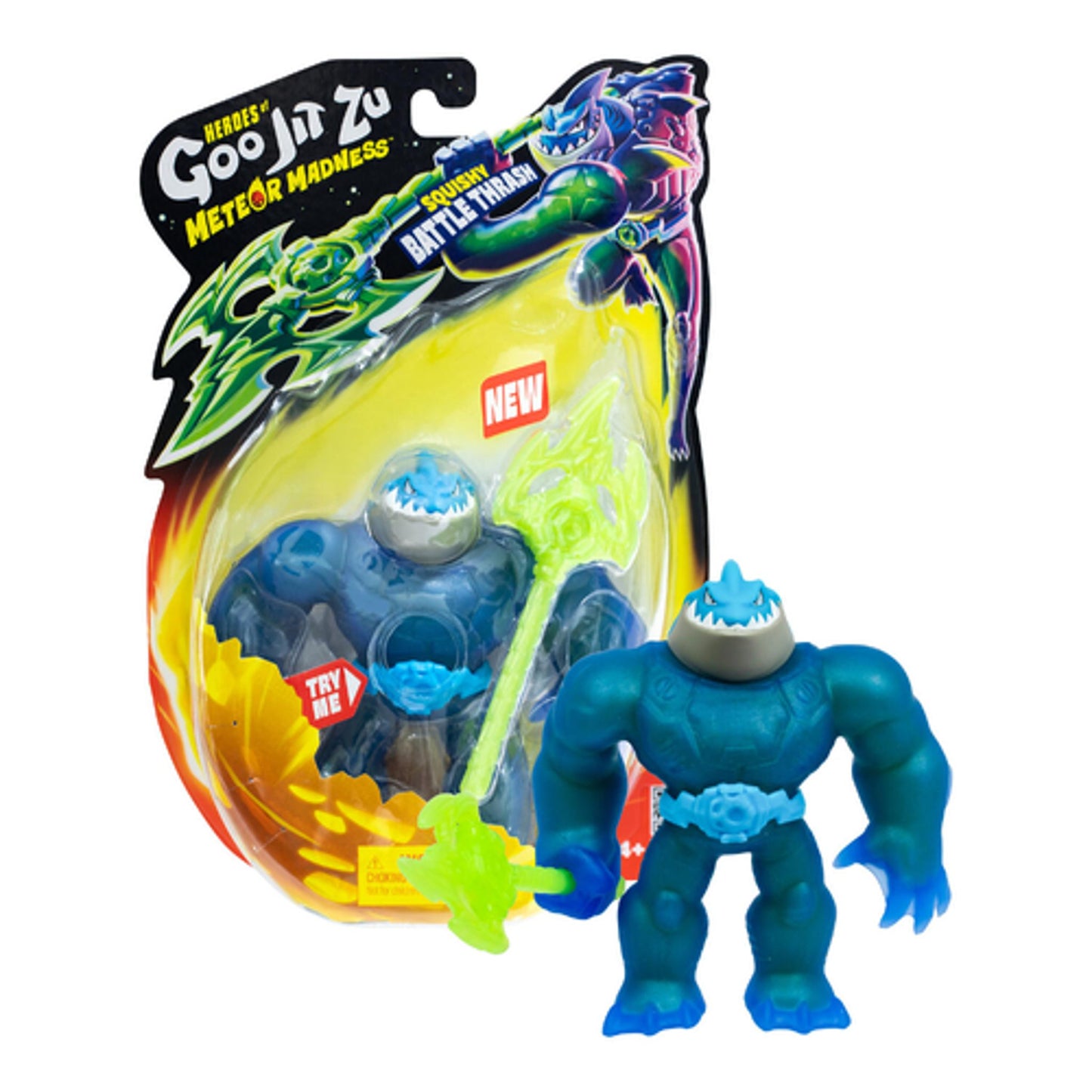Heroes Of Goo Jit Zu Meteor Madness Squishy Thrash Figure by Heroes Of Goo Jit Zu