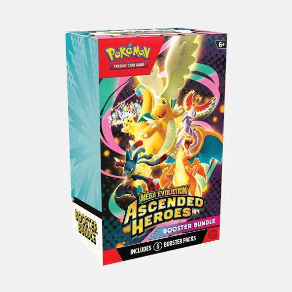 Pokemon TCG Mega Evolution Ascended Heroes Booster Bundle by The Pokemon Company
