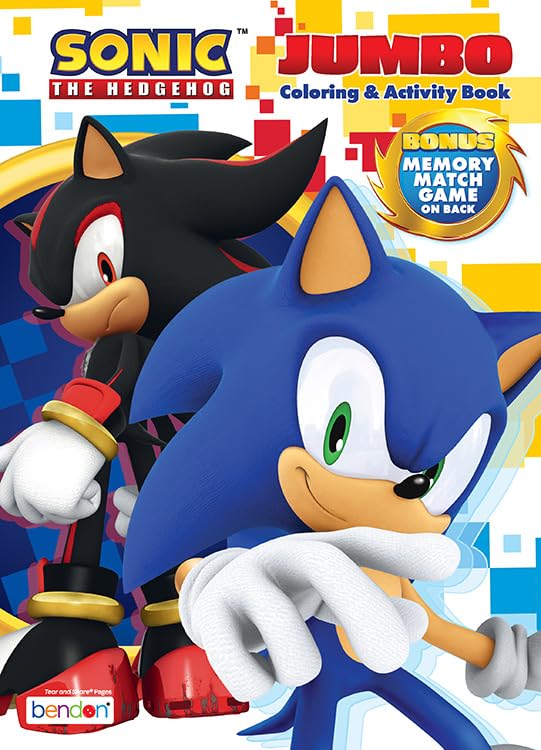 Crayola Sonic Coloring and Activity Book by Crayola