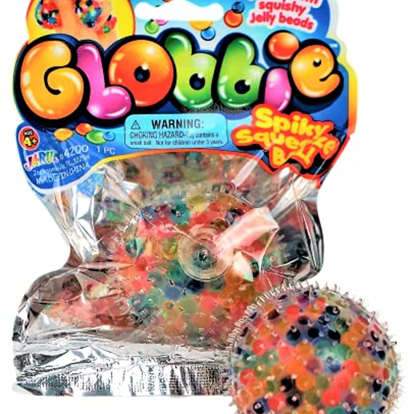 Ja-Ru Globbie Squishy Bead Balls Pack of 3 by Ja-Ru