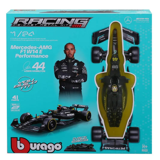 BURAGO MODEL KIT W14 HAMILTON F1