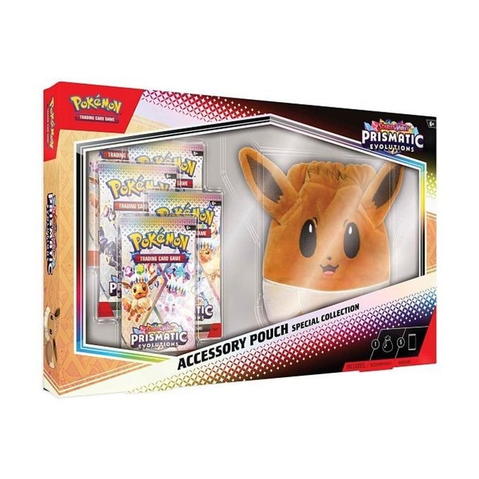 Pokémon TCG Prismatic Evolutions Accessory Pouch Special Collection