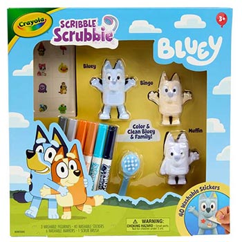 Crayola Bluey Creative Set with Stickers by Crayola