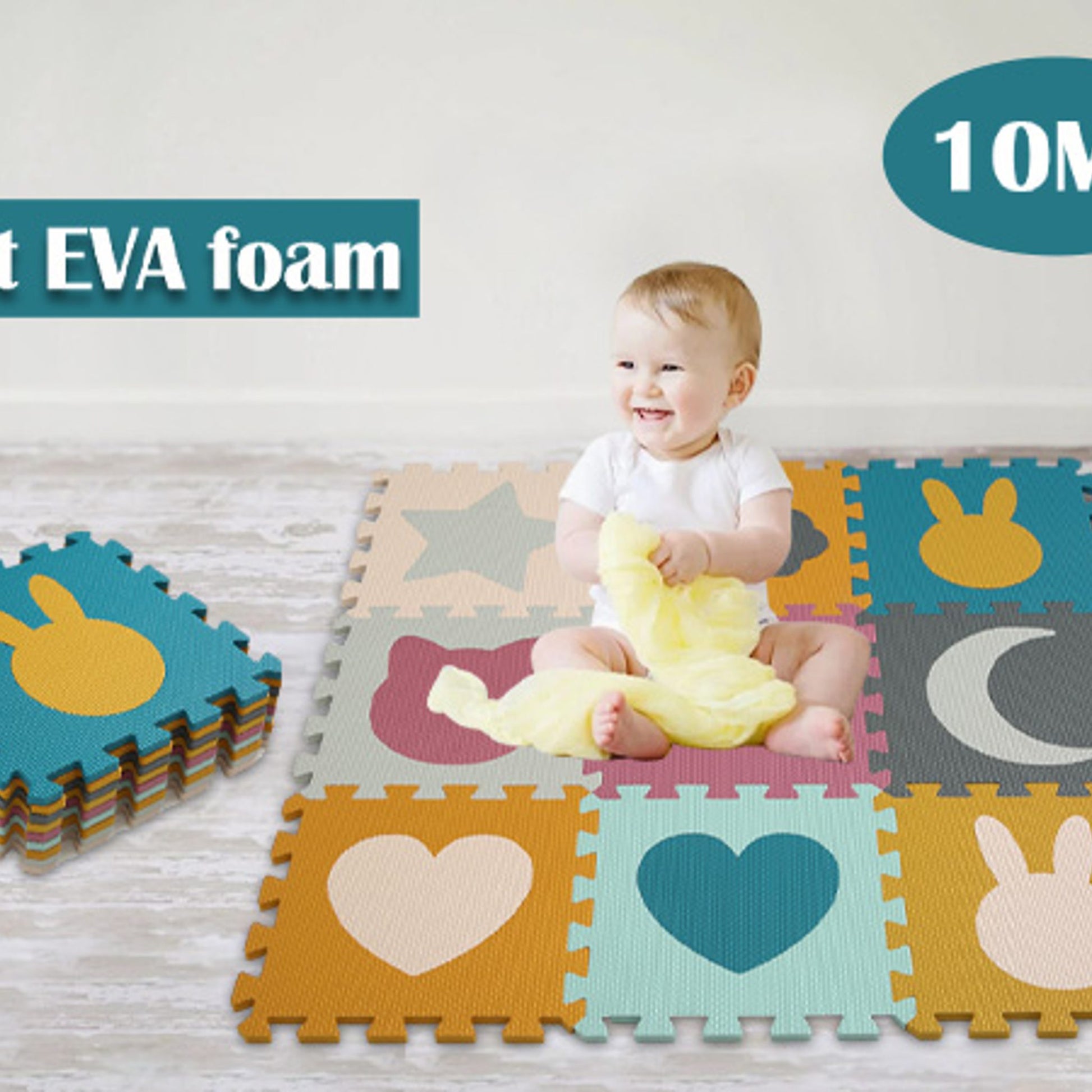 Infantino Sensory Puzzle Foam Mat by Infantino