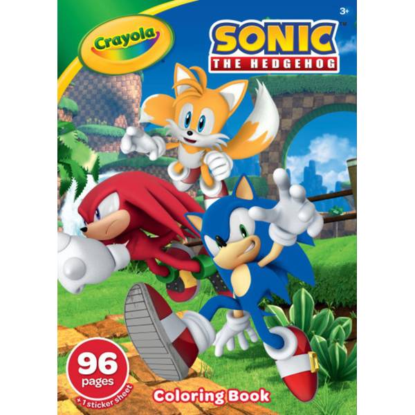 Crayola Sonic Coloring and Activity Book by Crayola