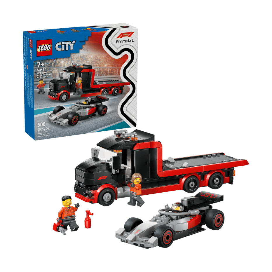 LEGO F1 Display Truck with Audi F1 Race Car (60493) by LEGO