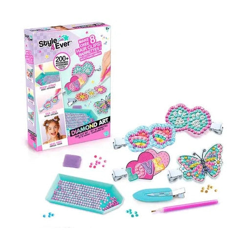Canal Toys Diamond Art Hair Clip Set by Canal Toys