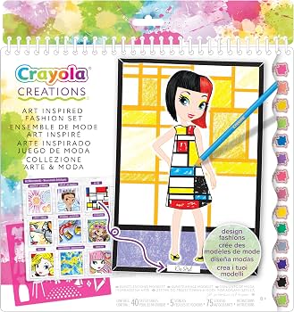 Crayola Creations Fashion Album with Numbers by Crayola