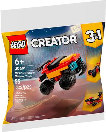 LEGO Creator Mini Monster Truck Convertible (30691) by LEGO Creator