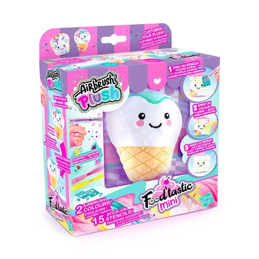 Canal Toys Airbrush Plush Food’tastic Mini by Canal Toys