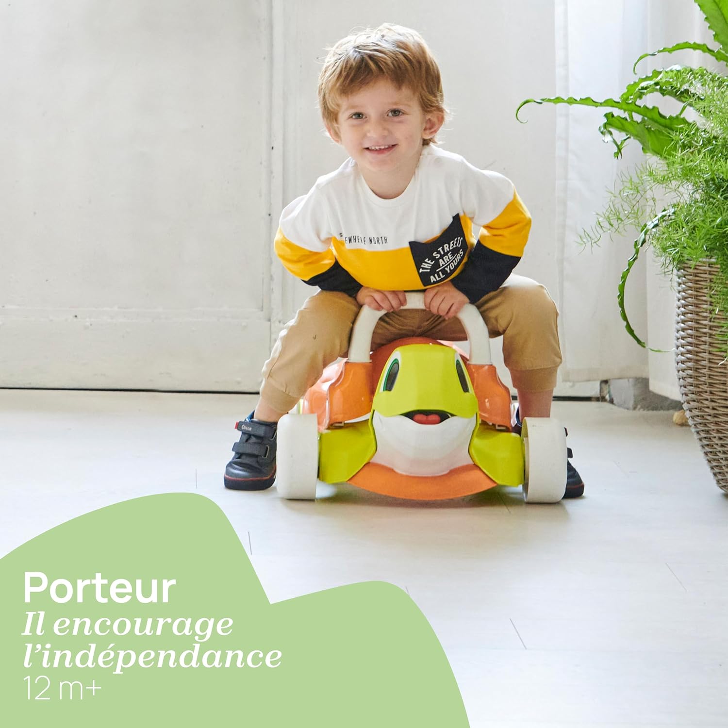 chicco ECO+ Toy Turtle Walk & Ride by Chicco