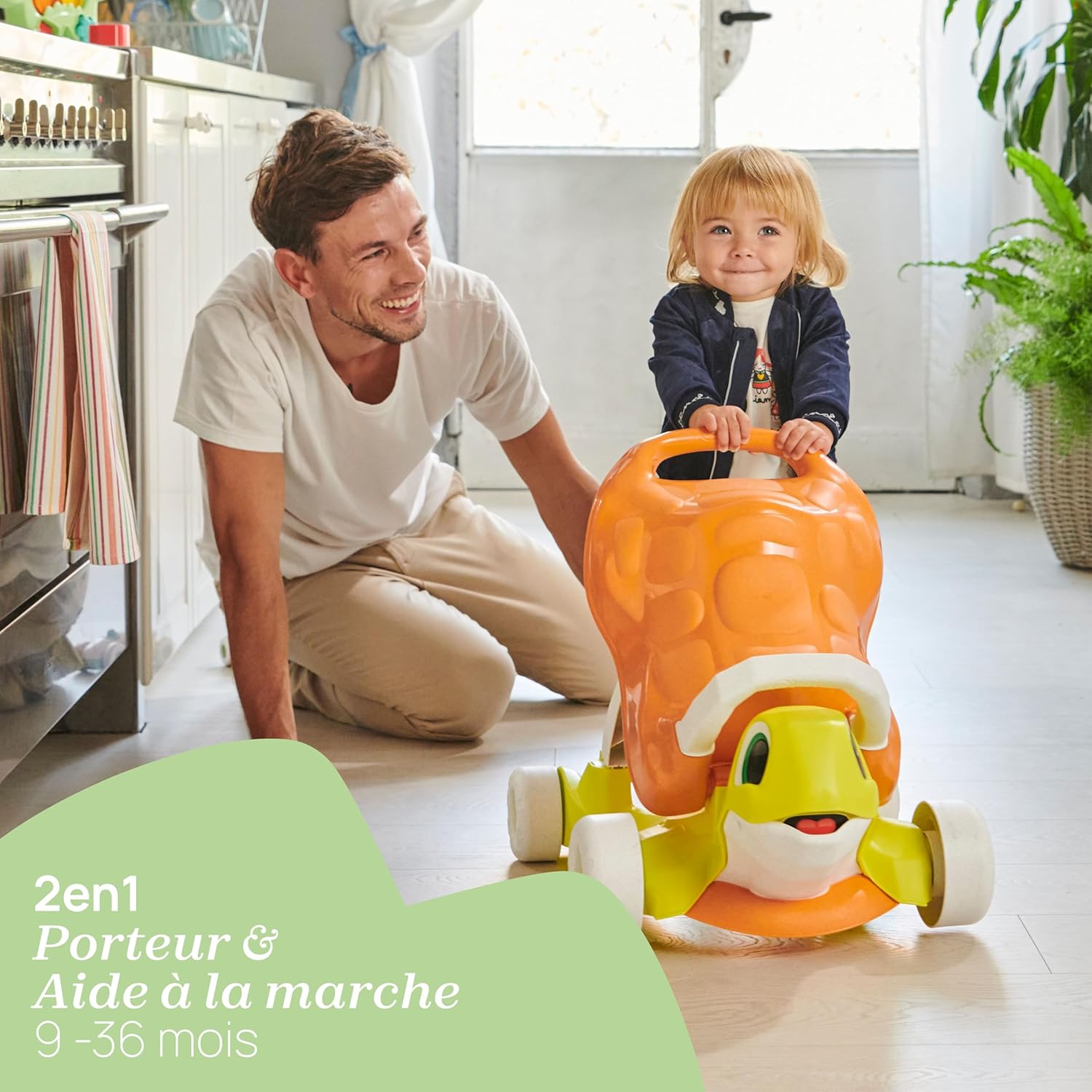 chicco ECO+ Toy Turtle Walk & Ride by Chicco