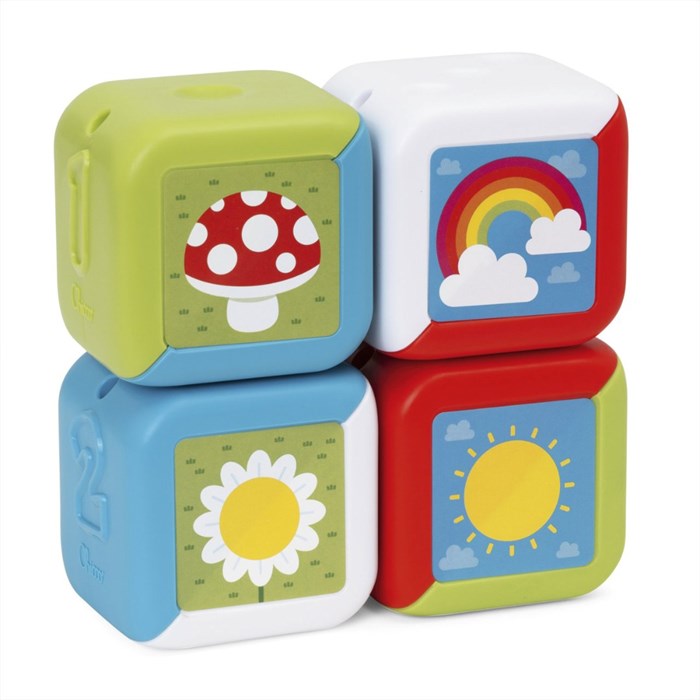 CHICCO 2 IN 1 Multiactivity Cubes