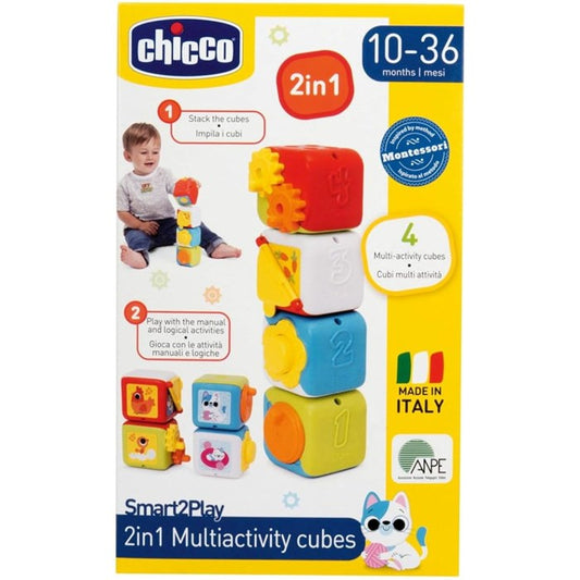 CHICCO 2 IN 1 Multiactivity Cubes