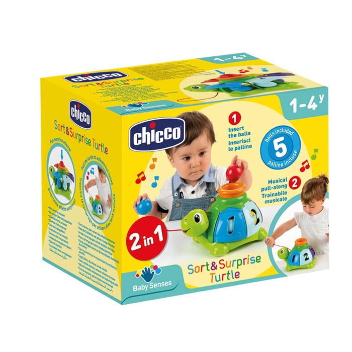 CHICCO Turtle sort & surprise