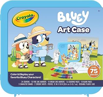 Crayola Bluey Creative Set with Stickers by Crayola