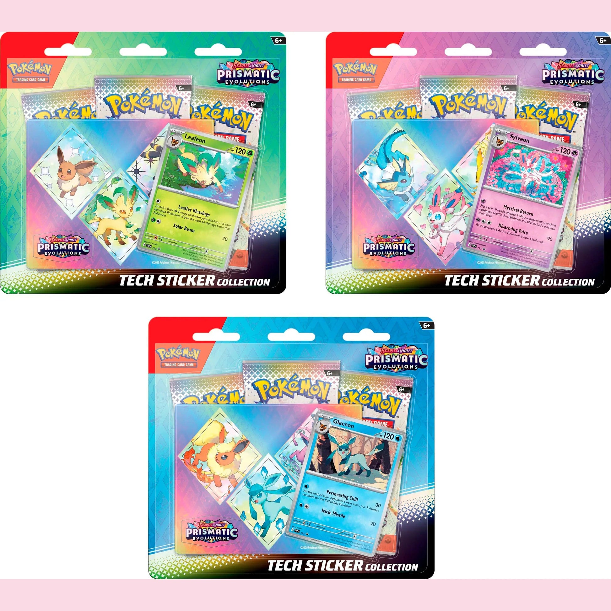 Pokémon TCG Scarlet & Violet Prismatic Evolutions Tech Sticker by The Pokémon Company