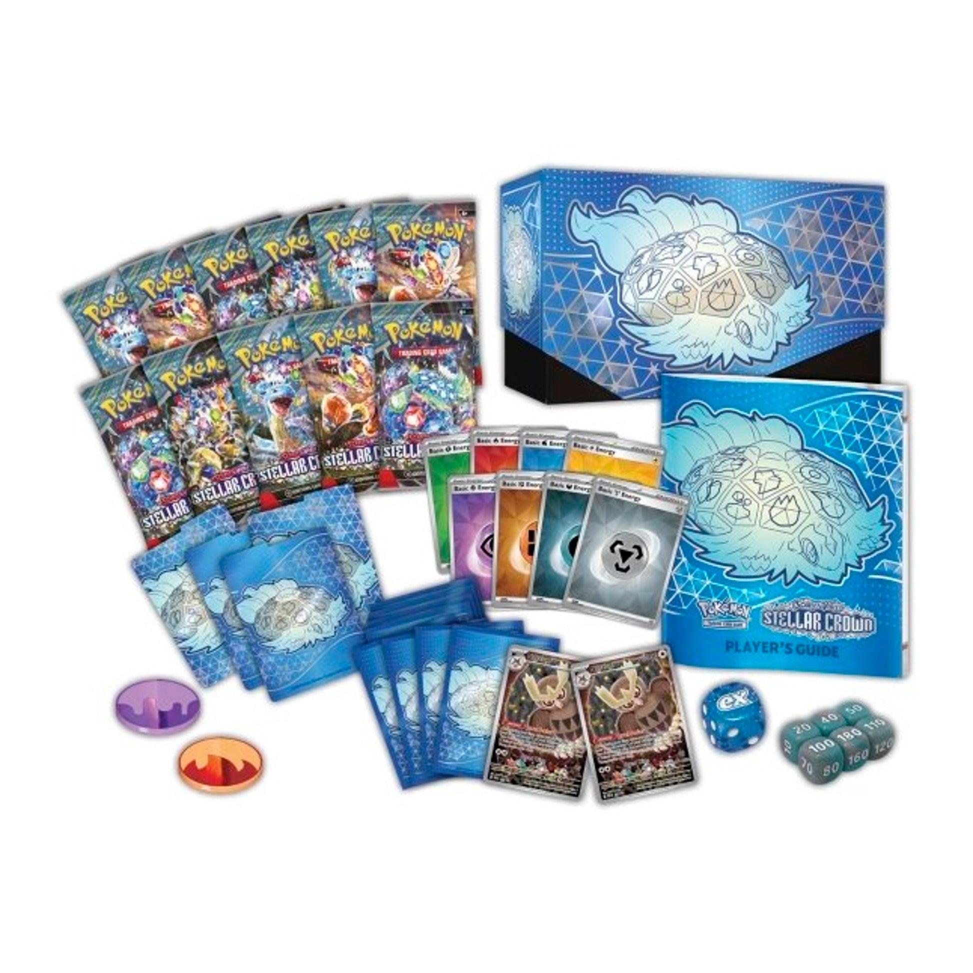 Pokémon TCG Scarlet & Violet Stellar Crown Elite Trainer Box Pokemon Center by Pokémon