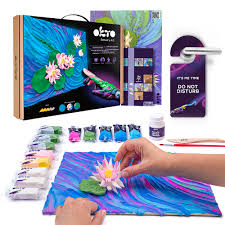 Creative SET " Water lilies " ТМ ОКТО 30*40 сm 10003