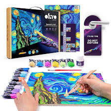 Creative SET " Starry night " ТМ ОКТО 30*40 сm 10005