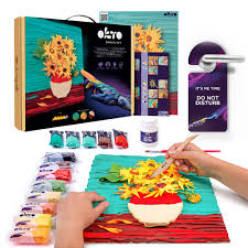 Creative SET " Sunflowers " ТМ ОКТО 30*40 сm 10008