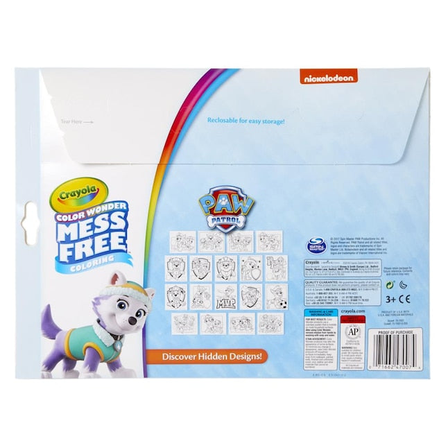 Crayola Color Wonder Paw Patrol Mess-Free Coloring Book by Crayola