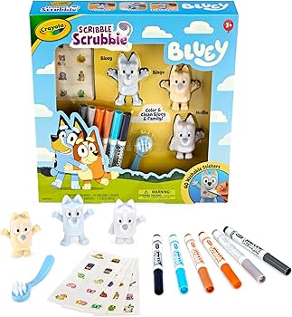Crayola Bluey Creative Set with Stickers by Crayola