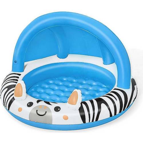 Bestway Safari Fun Inflatable Baby Pool with UV Sunshade by Bestway