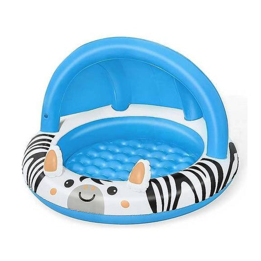 Bestway Safari Fun Inflatable Baby Pool with UV Sunshade by Bestway