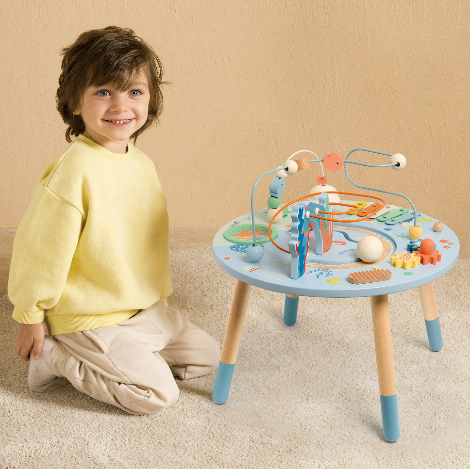 WOODEN MULTI-ACTIVITY TABLE